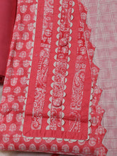 Printed Cotton Blend Unstitched Suit With Dupatta